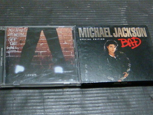 MICHAEL JACKSON/マイケル・ジャクソン「OFF THE WALL SPECIAL EDITION」「BAD SPECIAL EDITION」国内盤 CD