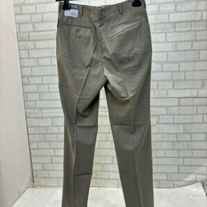 新品 タグ付き 未裾上げ 日本製 ERLANGER パンツ スラックス ベージュ ウール100% メンズ サイズ85 松浦市の画像2
