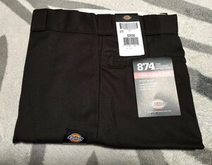 値下げ！Dickies ディッキーズ ワークパンツ 874 ダークブラウン W32 未使用