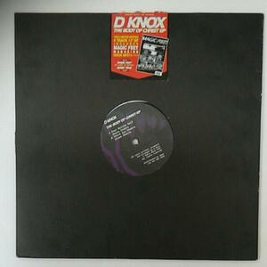 ★ D Knox / the body of christ EP 12inch 4曲入アナログ盤 レコード