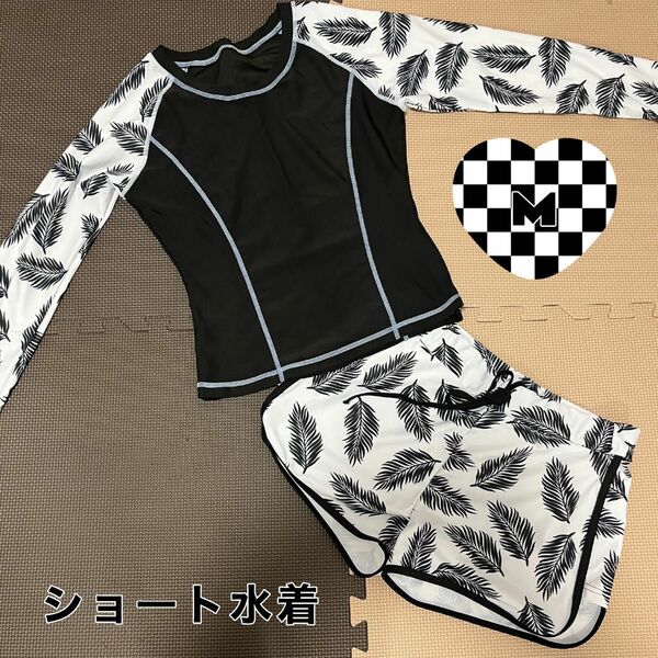 SHEIN ショート水着 M