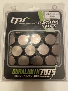 tpi RACING NUTZ DURALUMIN7075 ロックナット 超々ジュラルミン　冷間鍛造　軽量　トヨタ　レクサスTPI
