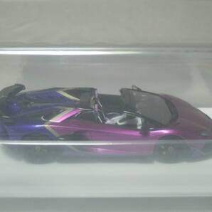 EIDOLON 1/43 Lamborghini Aventador SVJ Roadster Ad Personam Dual tone Paint Viola Fineo/Viola Hestia アヴェンタドール！の画像6