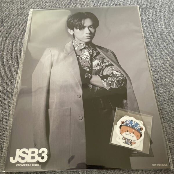 三代目 J Soul Brothers A4ポスター ステッカー 2点セット