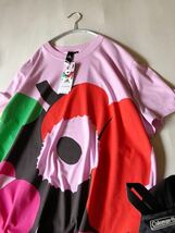 タグ付き未使用♪アディダス x マリメッコ adidas x marimekko 大人可愛いゆったりデザインTシャツ♪_画像5