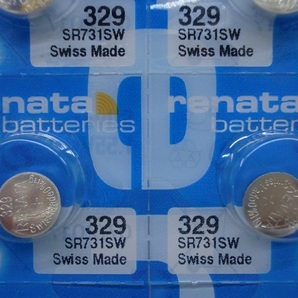 【1個】SR731SW/329【レナタ酸化銀.時計用.ボタン電池】安心品質！送料84円の画像1