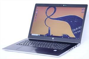 【1円～】Office2021搭載！GeForceグラボ映像強化モデル！HP ProBook 470 G5 i5-8250U RAM8G SSD512G 17.3HD+ 930MX-2G Win10