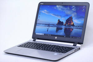 【即配】使用感少！Corei7 Office2021搭載！HP ProBook 450 G3 i7-6500U RAM8GB SSD128GB 15.6FHD Win10 テンキー 有線LAN+無線LAN