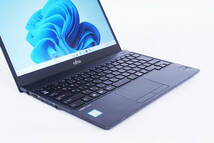 【1円～】Corei7 Win11Pro 薄型軽量 LIFEBOOK U938/VW i7-8550U RAM8GB SSD256GB 13.3インチFHD カメラ Type-C 指紋認証 2019年8モデル_画像2