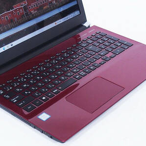 【1円～】Corei7 ブルーレイドライブ 大容量SSD512GB 快速PC dynabook T75/GR i7-8550U RAM8GB 15.6型FHD カメラ テンキー 顔認証 Win10の画像2