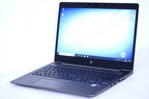 【1円～】薄型ボディコンパクトモバイルワークステーション！HP ZBook 14u G5 i7-8650U RAM32G SSD512G 14.0FHD Win10