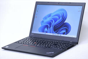 【1円～】Corei7 Windows11 Office2021 快適メモリ搭載！Lenovo ThinkPad L590 i7-8565U RAM16G SSD256G 15.6FHD テンキー 無線LAN+有線LAN