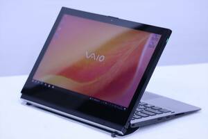 【1円～】LTE対応モデル！12.5型FHD液晶搭載！2-in-1タブレットPC！VAIO Pro PA VJPA11C11N m3-8100Y RAM8Ｇ SSD128G Win10