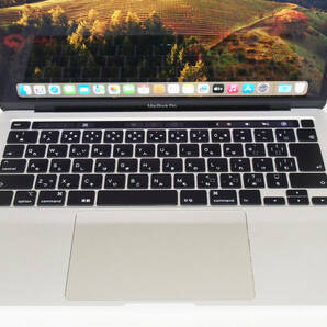 【1円～】良品 バッテリー良 10世代i7-1068NG7＆RAM32GB＆SSD1TB選択上位個体 MacBook Pro 13 2020 13.3型Retina Thunderbolt3 OS14Sonomaの画像3