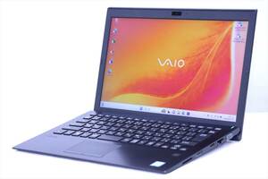 【1円～】Windows11 Office2021搭載！薄型軽量1.07kg！13.3型FHD液晶快速PC！VAIO ProPG VJPG1113BL2B i5-8250U RAM8G SSD256G