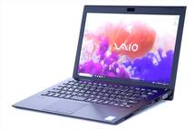 【1円～】バッテリー良好!LTE対応!超軽量コンパクト!VAIO Pro PF VJPF11C12N i5-7200U RAM4G SSD128G 11.6FHD Win10 ACアダプタ_画像1