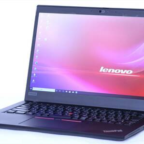 【1円～】Office2019搭載！2020年モデル！薄型軽量13.3型FHD液晶PC！ThinkPad X13 i5-10310U 8G SSD256G Win10リカバリの画像1