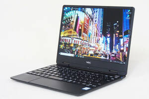 【1円～】Office2021 指紋認証 超コンパクト VersaPro UltraLite Type-VH VKT13/H-4 i5-8200Y RAM8G SSD256G 12.5型FHD カメラ Win10Pro