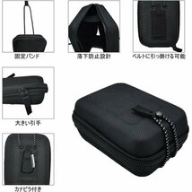 Sitengle ゴルフアクセサリーホルダー ゴルフ用品 カラビナ付き 袋 距離計収納バッ ゴルフ距離計用ケース 160_画像2