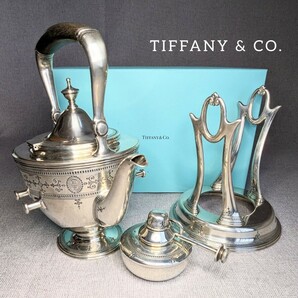 ◆Tiffany&Co ティファニー ティーポット ポットウォーマー STERLING SILVER 925 銀食器 ヴィンテージ アンティーク スターリングシルバーの画像1