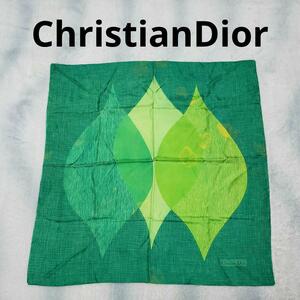 ChristianDior★クリスチャンディオール　80cm　スカーフ薄手