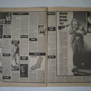 ★イギリス音楽誌【DISC】1975年6月28日号★Elton John At Wembley/10cc/Roxy Music/Bay City Rollers/Nazareth/Mudの画像10