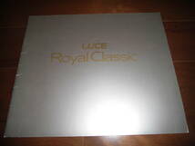 ルーチェ　ロイヤルクラシック　【カタログのみ　HC3S/HCSS　1989年5月　18ページ】　Royal　Classic_画像1