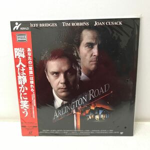 I0402A3 隣人は静かに笑う ARLINGTON ROAD LD レーザーディスク 帯付き 2枚組 映画 洋画 ワイドスクリーン ポニーキャニオン サスペンス