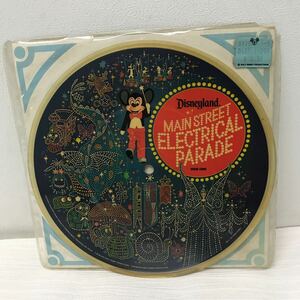 I0308A3 ディズニーランド Disneyland MAIN STREET ELECTRICAL PARADE エレクトリカルパレード EP レコード US盤 WD-4 音楽 