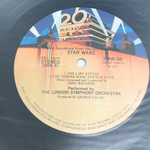 I0423A3 STAR WARS スター・ウォーズ オリジナル・サウンドトラック LP レコード 2枚組 帯付き 音楽 サントラ盤 FMW-37/8 キングレコードの画像9