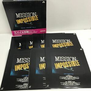 I0425C3 MISSION:IMPOSSIBLE スパイ大作戦 ファーストシーズン VOL.1 / サードシーズン VOL.2 LD レーザーディスク 2巻セット 映画 洋画の画像5