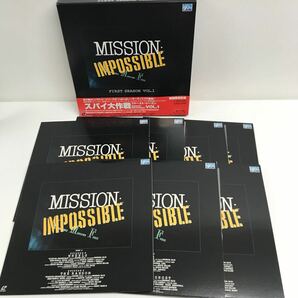 I0425C3 MISSION:IMPOSSIBLE スパイ大作戦 ファーストシーズン VOL.1 / サードシーズン VOL.2 LD レーザーディスク 2巻セット 映画 洋画の画像2