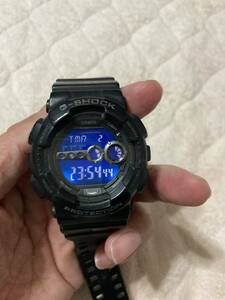 CASIO G-SHOCK GD-100 オールブラック 反転