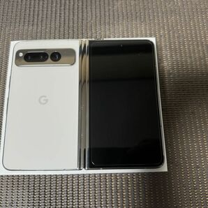 【美品】Google Pixel Fold 256GB Porcelain ポーセリン