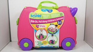 Melissa&Doug trunki/トランキ ピンク 幼児用キャリーバッグ トランク 海外製品 カバン スーツケース 子供用 雑貨