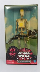 Hasbro バトル・ドロイド・コマンダー 12inchフィギュア STAR WARS EP1 映画 キャラクター フィギュア[未開封品]