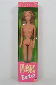 [Редко] Mattel Florida Barbie/Florida Barbie 1998 во время Barbie Rading Box [Неокрытый предмет]