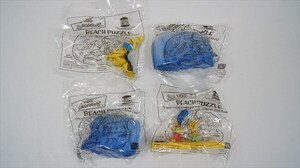 HUNGRY JACK'S KIDS CLUB The Simpsons beach puzzle complete set that time thing The * Simpson z figure miscellaneous goods [ unopened goods ]