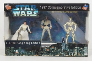 [珍品]Kenner StarWars 1997 Commemorative Limited HongKong Edition1 3.75inch フィギュア 1997香港回帰記念版 雑貨[未開封品]