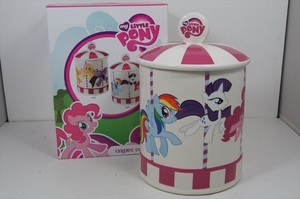 My Little Pony/マイリトルポニー クッキージャー 陶器製 アメコミ メリーゴーラウンド キャラクター 海外品 雑貨