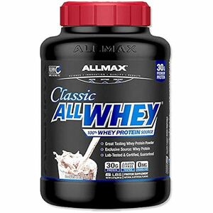 ALLMAX Nutrition オールホエイクラシック100%ホエイプロテイン （フレンチバニラ 2.27 Kg） 1 Pack [並行輸入品]