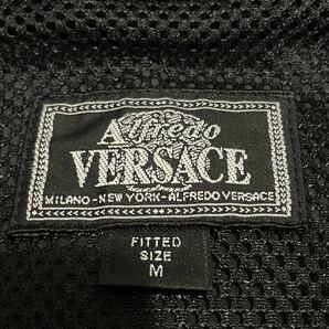 ヴェルサーチ【極美 至高の逸品】VERSACE マウンテンパーカー Lサイズ ナイロン フーディ ナイロンジャケット メデューサ 微光沢 ブラックの画像6