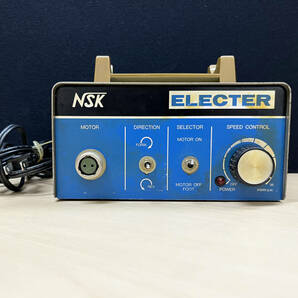 【電源点灯のみ確認】NSK ELECTER マイクロモーター 歯科技工ナカニシ NCL-35SH-KT 管2024①の画像2