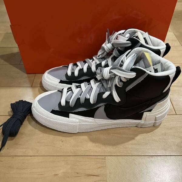 NIKE blazer mid sacai 28cm ナイキ　サカイ　ブレザー