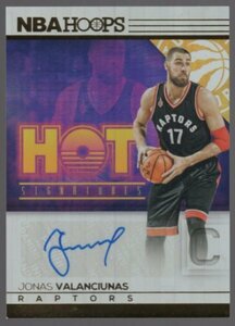 16-17 Panini Hoops Jonas Valanciunas Auto