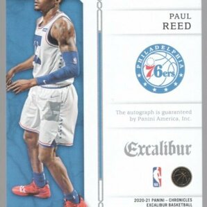 20-21 Panini Chronicles Red Paul Reed Autoの画像2