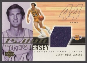 01-02 Upper Deck Jerry West JSY 難あり