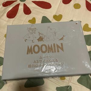 クックパッドプラス MOOMIN ムーミン2024年春号 付録 超BIGキャンバスバッグ 未開封　送料無料　14-1