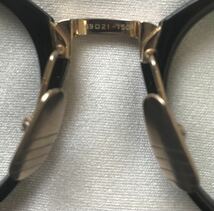 【現行モデル】 THOM BROWNE トムブラウン TB-011-A 49size [BLACK/SHINY 12K GOLD] メガネ サングラス 【極美品】_画像3