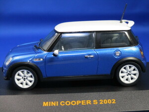 * Ixo MINI COOPER S 2002 M.BLUE 1/43 MOC011 ( труба :SP-030)